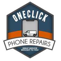 Oneclick Phone Repairs|Curbside Service Only|Mobile iPhone Repair Shop|Servicing Orange County| iPhone and iPad Repair Logo