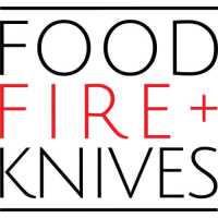 Food Fire + Knives Logo