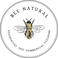 Bee Natural Residential & Commercial Cleaning Service Logo