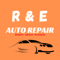 R & E Auto Repair Logo