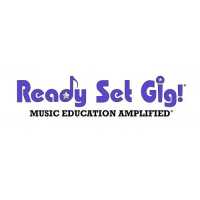 Ready Set Gig! MUSIC EDUCATION AMPLIFIED Logo