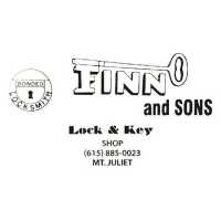 Finn And Sons Lock & Key Logo