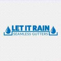 Let it Rain Seamless Gutters Logo