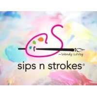 Sips n StrokesÂ® Nashville Off Sites, Virtual Events and Take Home Kits Logo