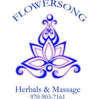 Flowersong Herbals & Massage Logo
