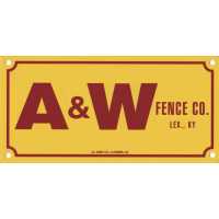 A & W Fence Co., Inc. Logo