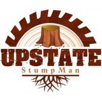 Upstate Stump Man Logo