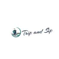 Trip And Sip Travel Logo