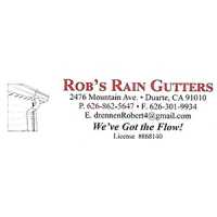 Rob's Rain Gutters Logo