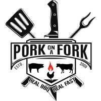 Pork On A Fork BBQ & Catering Logo