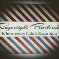 Razortight Barbershop Logo