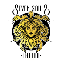 7 Souls Tattoo & Body Piercing Logo