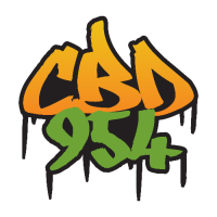 CBD 954 Smoke Shop Logo