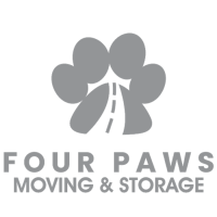 Four Paws Moving and Storage Logo