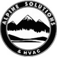 Alpine Solutions and HVAC Logo