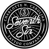 Seventh Sin Tattoo Company Logo