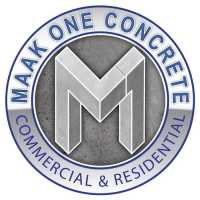 Maak One Concrete, LLC Logo