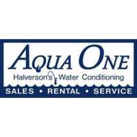 Aqua One by Halversonéˆ¥æªš Water Conditioning Logo