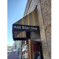 M & K Biker Shop Logo
