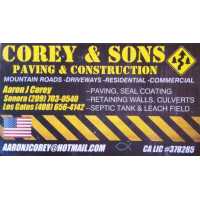 Corey & Sons Paving Logo