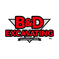 B & D Excavating Inc. Logo