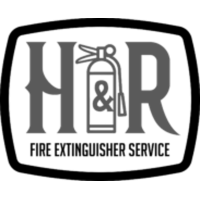 H & R Fire Extinguisher Service Logo