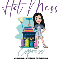 Hot Mess Express Cleaning Logo