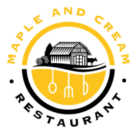 Maple and Cream Restaurant Logo