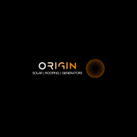 Origin Solar, Roofing, and Generators Logo