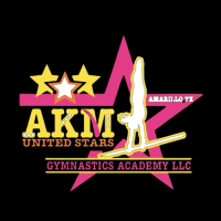 AKM United Stars Gymnastics Academy Logo