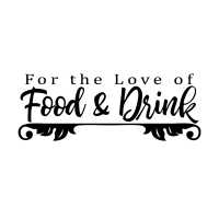 FOR THE LOVE OF FOOD & DRINK Logo