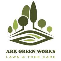 Ark Green Works Lawn and Tree care Logo