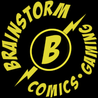 Brainstorm Comics and Gaming Logo