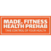 MADE. Fitness Health Prehab Logo
