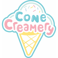 Cone Creamery Dallas Farmers Market Logo