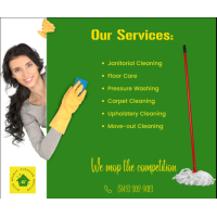 Shine Bright Cleaning Service Logo