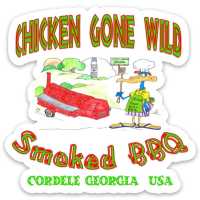 CHICKEN GONE WILD SMOKN BBQ Logo