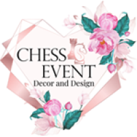 Chess Event Decor and Design Logo