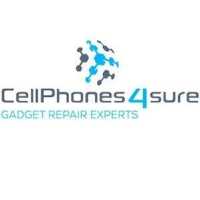 CellPhones4Sure: Cell Phone & iPad Repair Logo