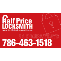 Half Price Locksmith Logo