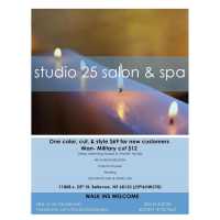 Studio 25 Salon and Spa Logo