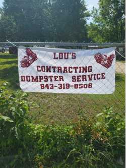 Lou's Contracting Dumpster Service