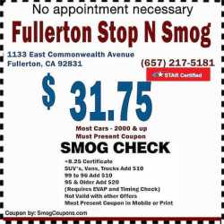 Fullerton Smog Stop