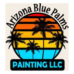 Arizona Blue Palms Painting