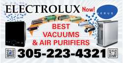 Aerus Electrolux Vacuum , Water and Air Purifier