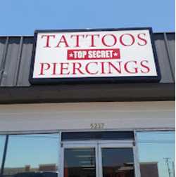 Top Secret Tattoos and Piercings