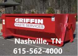 Nashville Dumpster Rentals - Griffin Waste Middle TN