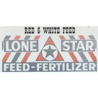 Red & White Feed Store Logo