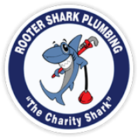 Rooter Shark Plumbing Logo