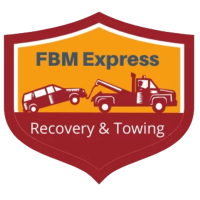FBM Express Recovery & Towing Services an authorized uhaul dealer Logo